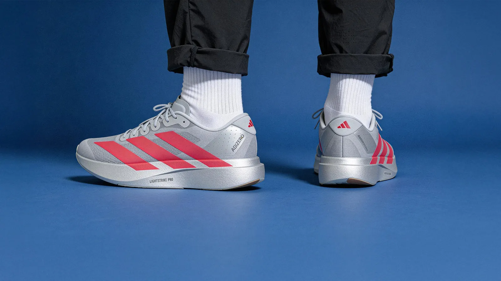 On foot